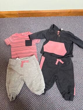 Little Lad 4 Piece outfit 0/3 months